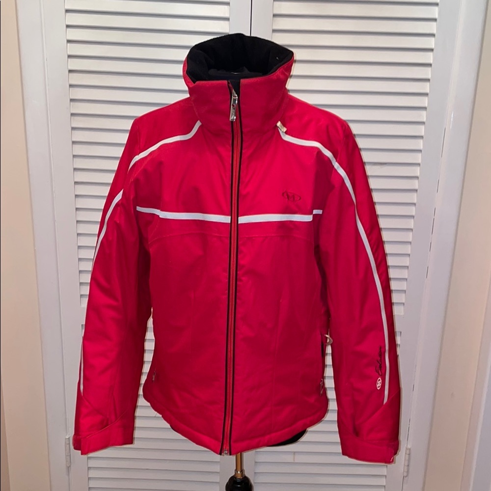 Women’s Spyder Red Ski Jacket great quality size 14